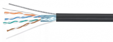 Кабель «витая пара» Андижанкабель UTP Outdoor CAT5e 4PR 24AWG Cu (LAN) 4x2x0,52 305м Фото