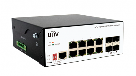 ISW5000-8GT4GP-POE-IN Управляемый PoE коммутатор, Web-управление Фото