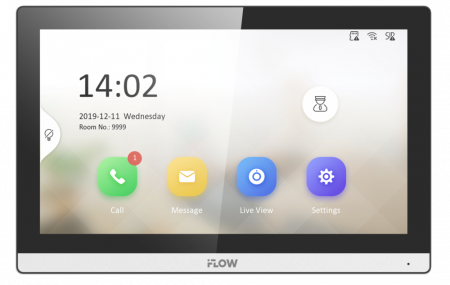 F-VI-3445IPE1 7“ IP видеодомофон Фото