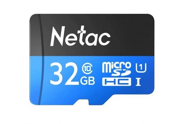 Карта памяти 32GB MicroSDHC Netac P500 Standard (NT02P500STN-032G-R) Фото