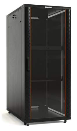 Hyperline TTB-4788-AS-RAL9004 Шкаф напольный 19-дюймовый, 47U, 2277x800х800 мм (ВхШхГ) Фото
