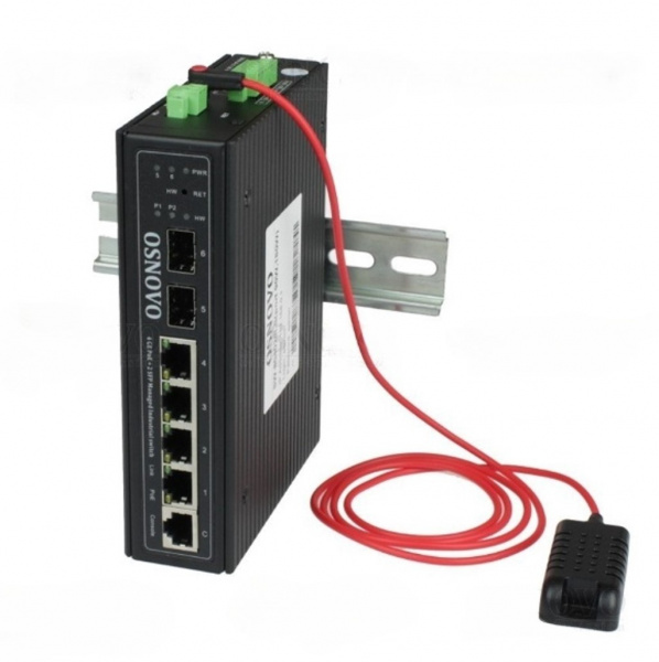 SW-80402/ILS(port 90W,180W) Промышленный управляемый (L2+) HiPoE коммутатор