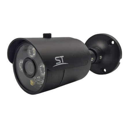 ST-181 M IP HOME ЧЕРНАЯ (3,6mm), (версия 4) 3Mp (2304*1296), уличная цилиндрическая IP-камера с ИК подсветкой до 40 м Фото