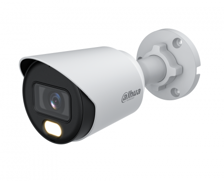 DH-HAC-HFW1239TP-A-LED-0280B-S3 Уличная цилиндрическая HDCVI-видеокамера Full-color Starlight 2Mп Фото