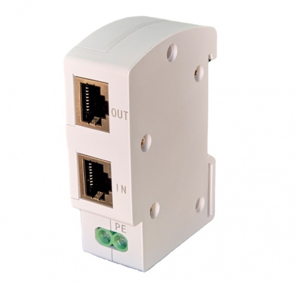 RVi-1NSP10-1GP Устройство грозозащиты линии данных и PoE Фото