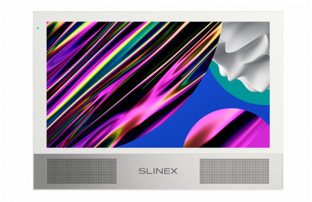 Sonik 10 (White+Silver) Цветной видеодомофон Фото Sonik 10 (White+Silver) Цветной видеодомофон Фото