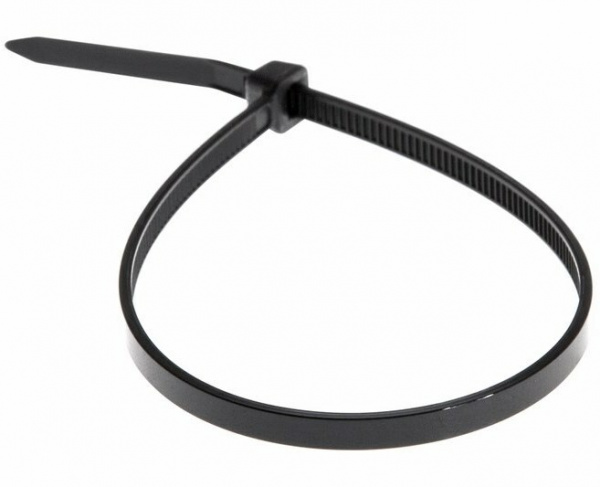 Хомут nylon 200x3,6 мм 100 шт. чёрный Tantos Фото Хомут nylon 200x3,6 мм 100 шт. чёрный Tantos Фото