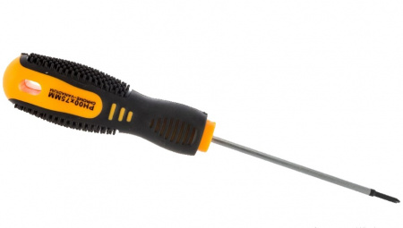 Отвертка крестовая PH 00х75 мм, двухкомпонентная рукоятка REXANT Фото