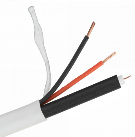 РК 75+2х0,75 (48) PVC ВНУТРЕННИЙ (белый, 200м) Фото