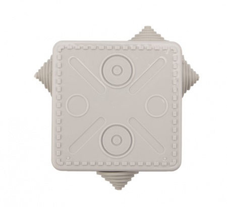 Коробка распределительная наружного монтажа с откидной крышкой 80х80х50 мм, IP54 REXANT Фото