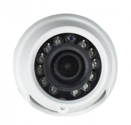 ST-S2501 POE БЕЛАЯ (2,8mm) 2Mp Уличная купольная IP-камера с ИК подсветкой до 25 м Фото