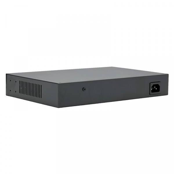 UB-SW-24F2G-300 Base Неуправляемый коммутатор Unibrave с поддержкой PoE на 24 порта и 2 Uplink 1000 Мбит/c (300 Вт) Фото