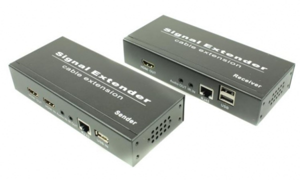 TLN-HiKM2+RLN-HiKM2 Удлинитель HDMI, ИК-сигнала, 2хUSB Фото TLN-HiKM2+RLN-HiKM2 Удлинитель HDMI, ИК-сигнала, 2хUSB Фото