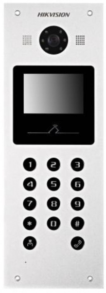 DS-KD3003-E6 2Мп многоабонентская IP вызывная панель Фото DS-KD3003-E6 2Мп многоабонентская IP вызывная панель Фото
