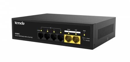 S106PC 6-портовый неуправляемый коммутатор PoE Фото