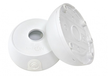 KadrON JB2-100W Универсальная монтажная коробка для камер видеонаблюдения Фото