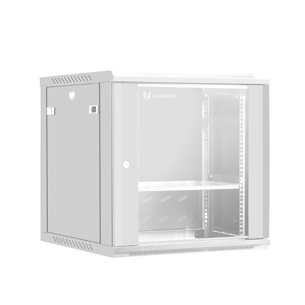 UB-WMC-12U-60/60-GD (G) Шкаф телекоммуникационный настенный 19